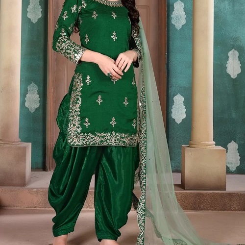 Buy White Cotton Churidar Suit After Six Wear Online at Best Price | Cbazaar