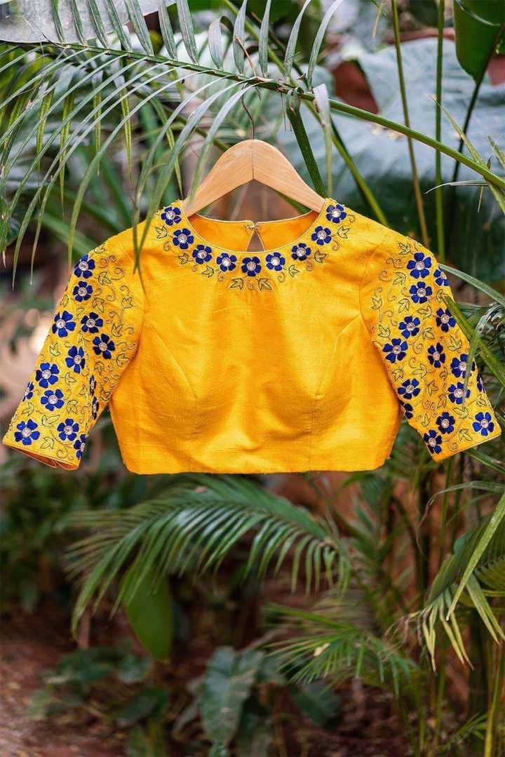 Abbakka Devi - Hand embroidered blouse 1
