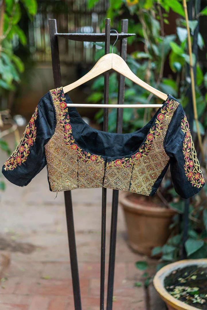 Avantibai - Hand embroidered blouse 1