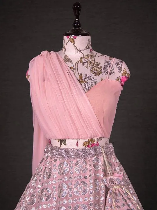 Pink Lehenga Tailor In Delhi